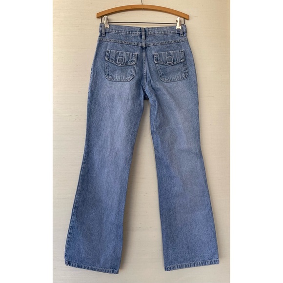 Arizona Jean Co. | Vintage 90s Y2k Light Wash Low/Mid Rise Flare Jeans - Picture 5 of 10